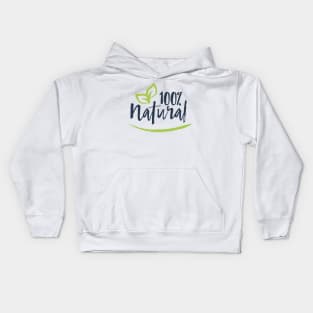 100 %  Natural Kids Hoodie